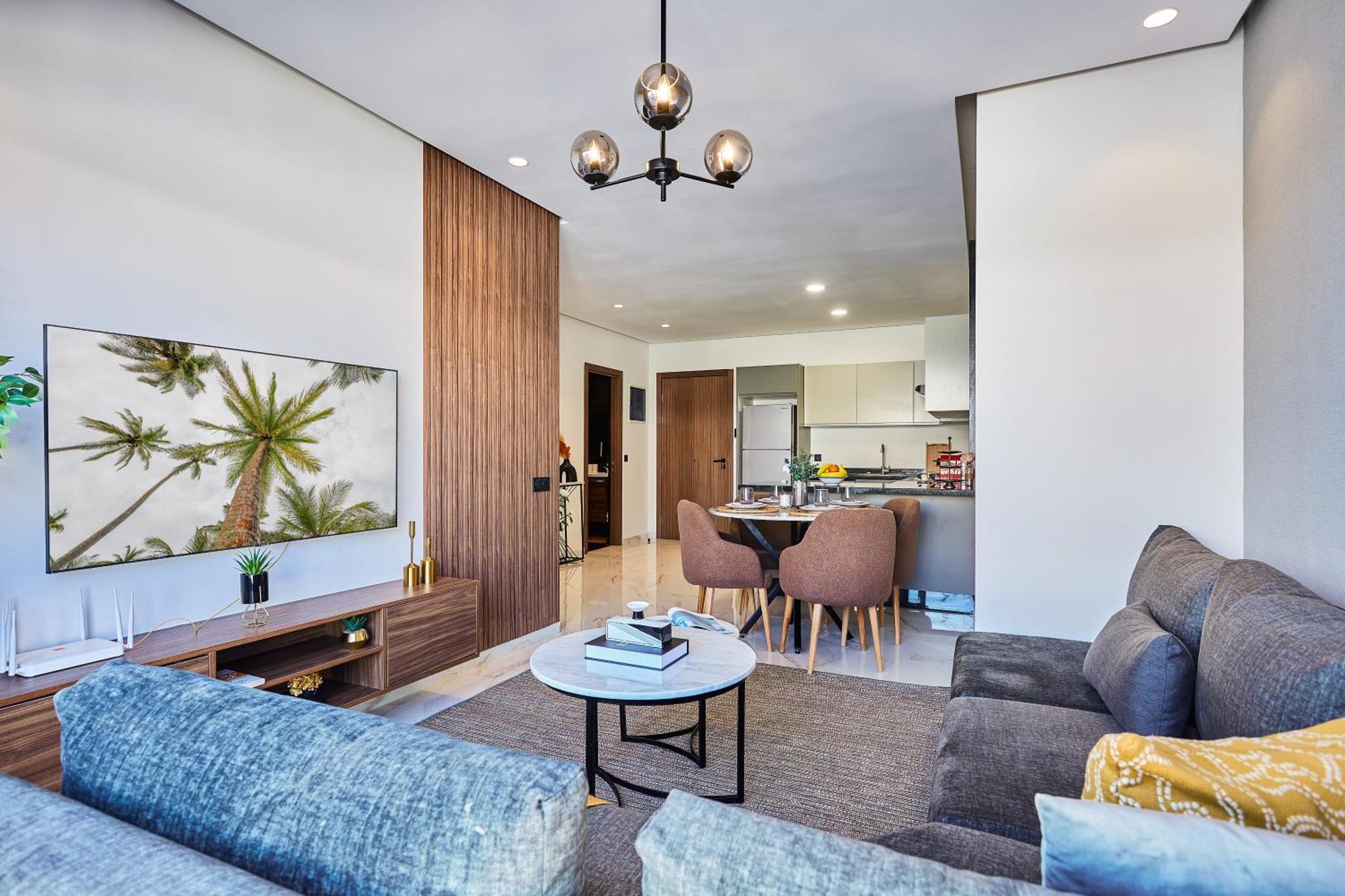 Apartamento Sleek And Modern 2-Bed Unit In Downtown Casa Casa Blanca Exterior foto