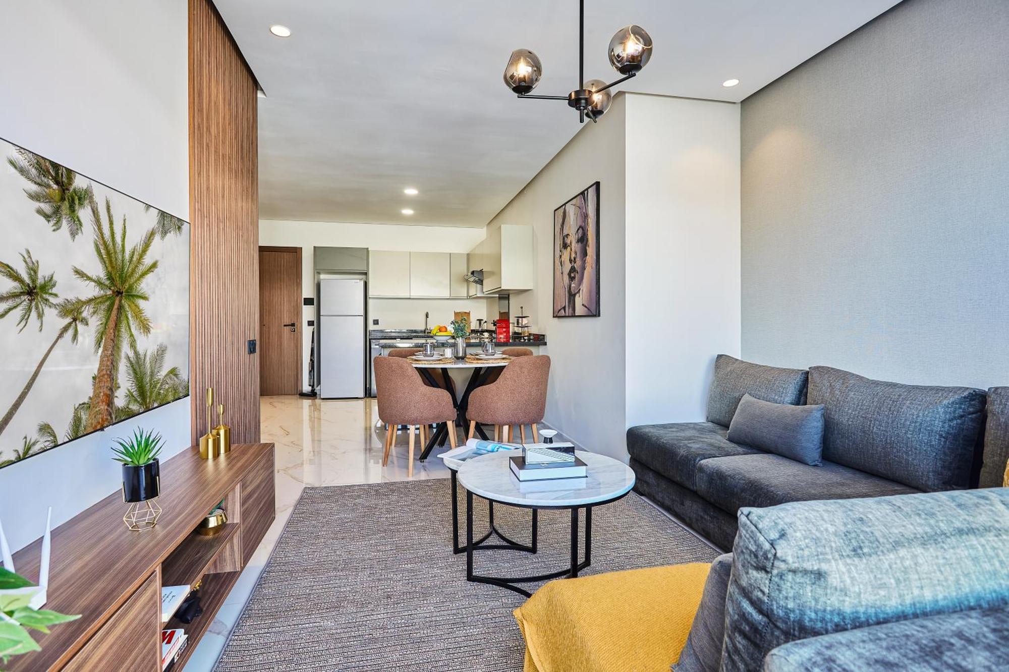 Apartamento Sleek And Modern 2-Bed Unit In Downtown Casa Casa Blanca Exterior foto