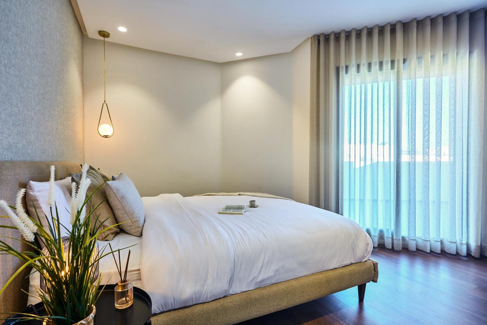 Apartamento Sleek And Modern 2-Bed Unit In Downtown Casa Casa Blanca Exterior foto