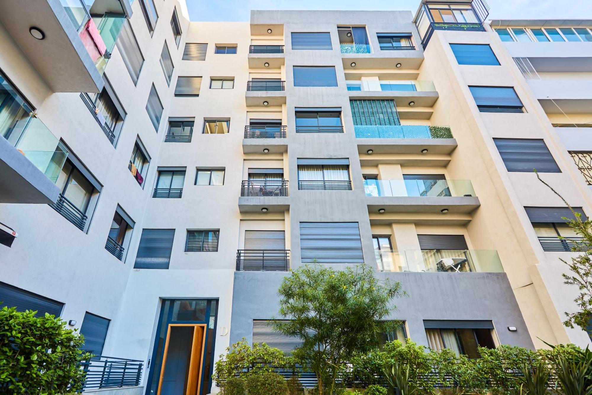 Apartamento Sleek And Modern 2-Bed Unit In Downtown Casa Casa Blanca Exterior foto